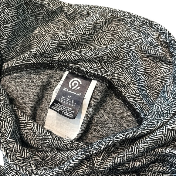 Champion Black and White Patterned Leggings - Picture 3 of 4